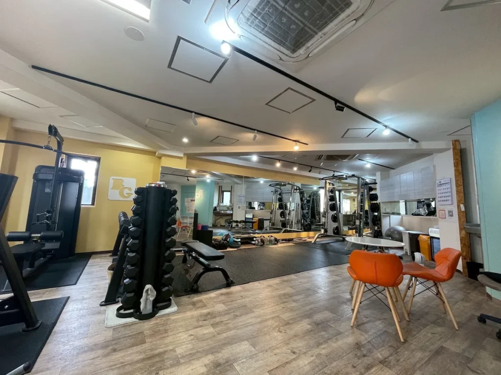 BUFF Personal GYM亀戸店の店内の様子